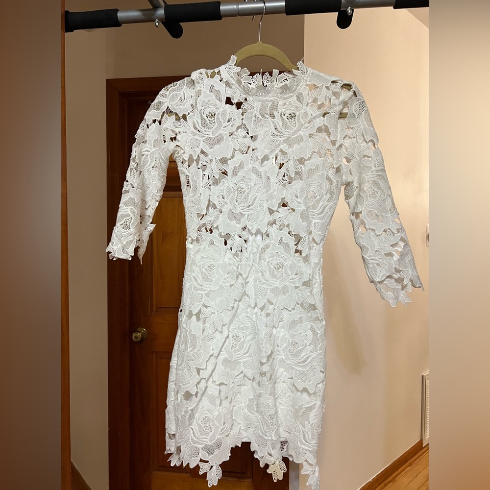 White Lace Dress